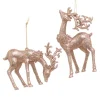 ORN BROWN DEER 3.25″ & 5.5″ W/ GLTR. 2/S