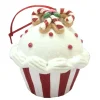 ORN CANDY CANE SANTA ON TRAIN 3.5″ CLAY DOUGH