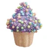 ORN CANDY SPRINKLE CUPCAKE 3.5″ PURPLE