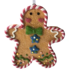 ORN GINGERBREAD BOY 3.5″ CLAY DOUGH