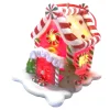 ORN GINGERBREAD HOUSE 3″ CLAY DOUGH
