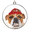 ORN METAL DISC 4″ DOG