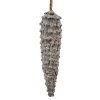 ORN NAT.DROP PINECONE FROSTED 12.5″ GLITTER