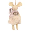 ORN WOOL MOUSE FUR FABRIC 6″ CREAM/NATURAL