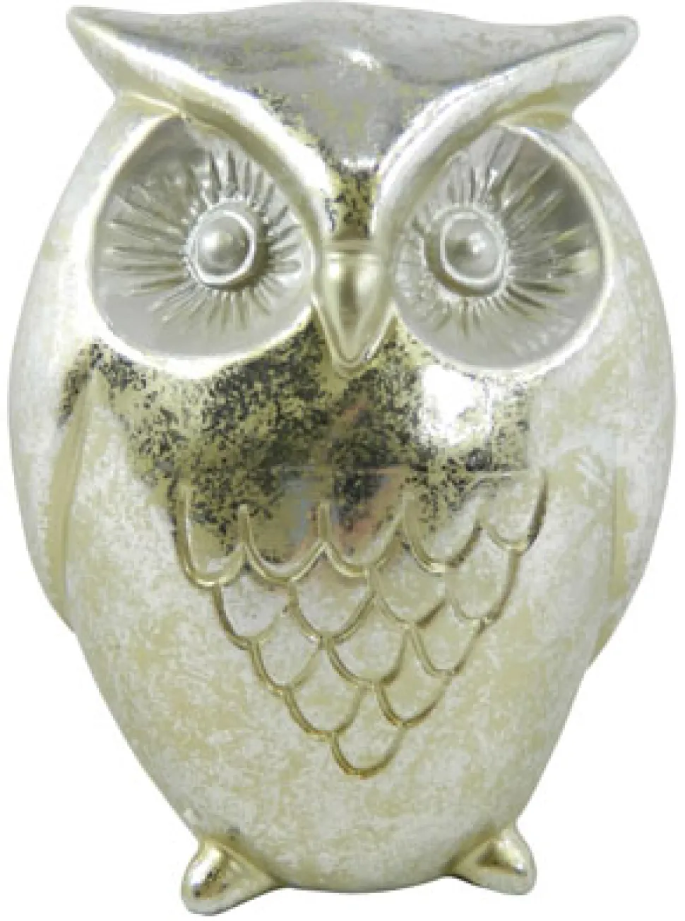 OWL 6.5″ ANTIQUE SILVER