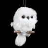 OWL WHITE 2.5″ FLUFFY SCALLOPED FUR HANGING
