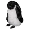 PENGUIN BLACK/ WHITE 7″ W/ FUR BELLY