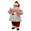 SANTA STANDING 11″ BAKING RED/WHITE BAKER