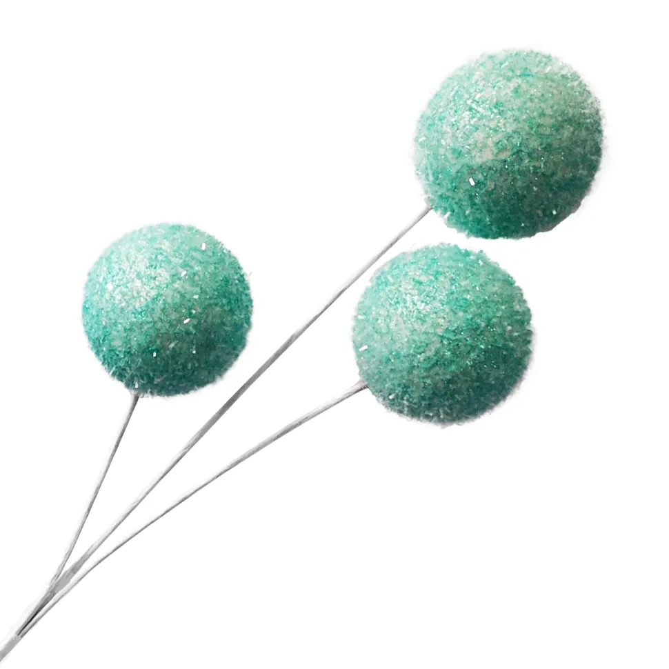 SPRAY BALLS 24″ X 3 ICED FLAKES/GLITTER