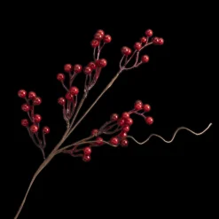 SPRAY BERRY 21″ RED COUNTRY BERRY W/ TWIG