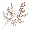 SPRAY BERRY 25.5″ ROSE GOLD GLITTER