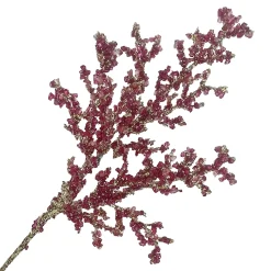 SPRAY CORAL 24″ FUSCHIA GLITTER/ ICE CRYSTAL