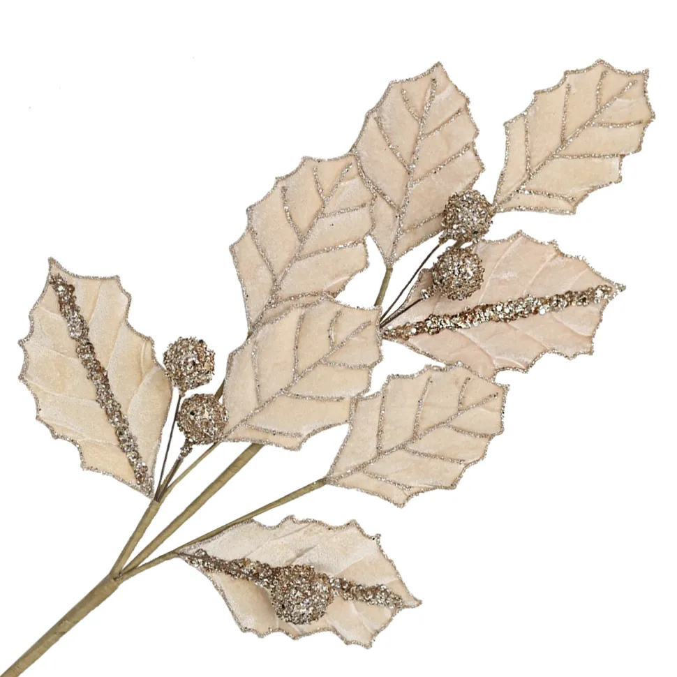 SPRAY GRASS 36″ GOLD GLITTER