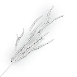 SPRAY GRASS 29.5″ WHITE GLITTER