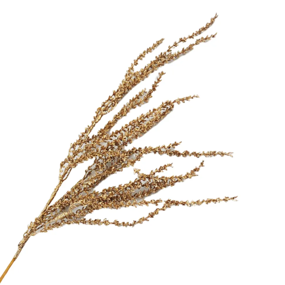 SPRAY HANGING PINE 35.5″ CHAMPAGNE GLITTER