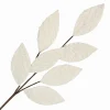 SPRAY LEAVES FABRIC 26″ IVORY FUR