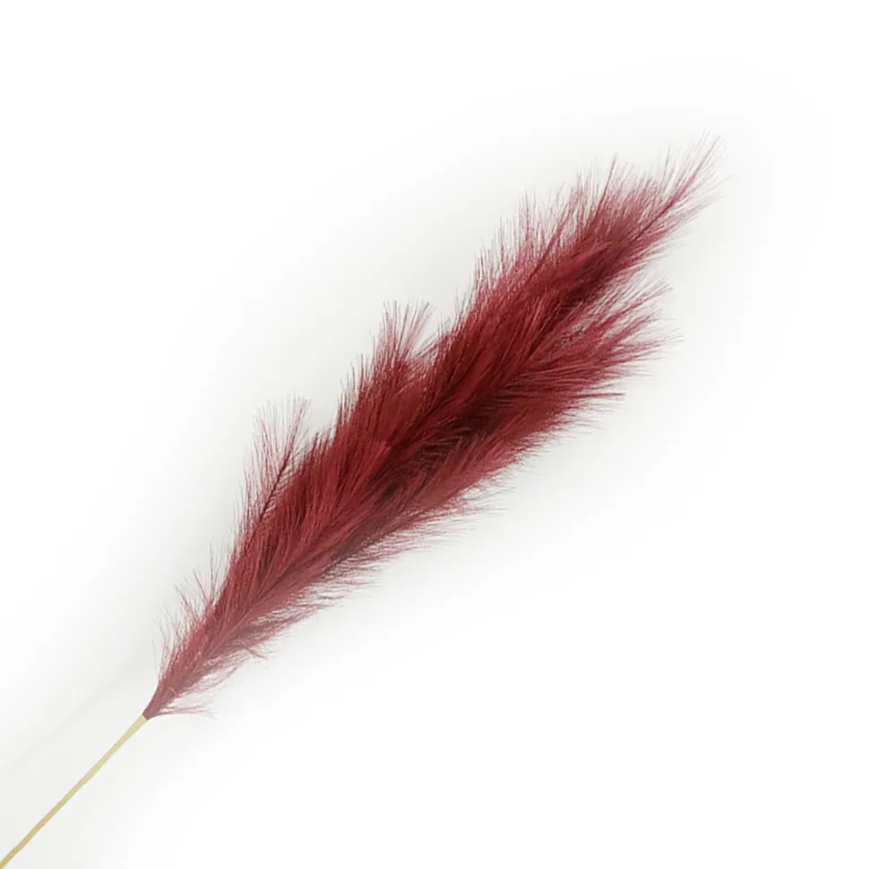 SPRAY PAMPAS GRASS 43″ BURGUNDY