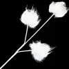 SPRAY SNOWBALL 25″ WHITE FUR W/SNOW