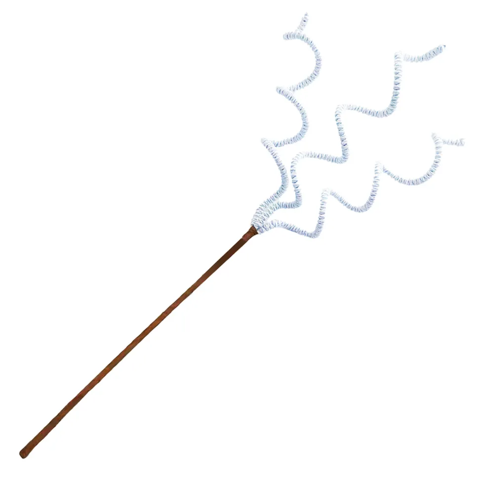 SPRAY SWIRL 15.5″ WHITE ROPE