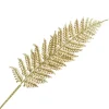 STEM FERN FANCY 32″ CHAMPAGNE GLITTER