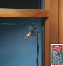 SUCTION CUPS 25/PK ( LIGHT HOLDER ) SELF CLOSE