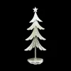 TABLE TOP TREE 15.75″ METAL W/ WHT & CHAMP GLTR