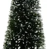 TREE BOTTLE BRUSH NAT. 5″ VILLAGE W/ SNOW & BASE