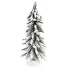 TREE FLOCKED ALPINE 16″ W/ WOOD BASE
