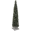 TREE MINI LEAVES FROSTED 16″ W/ METAL BASE