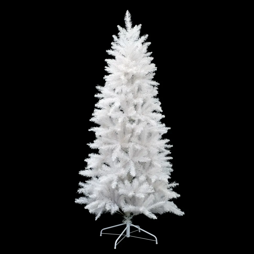 TREE SLIM WHITE/CLEAR WINTER FROST 7’/720T