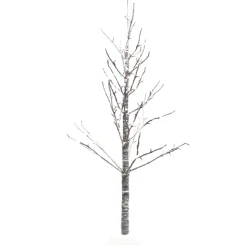 TWIG TREE BROWN W/ SNOW 45″ 114 LED TWK WARM WHITE LIGHTS 120V
