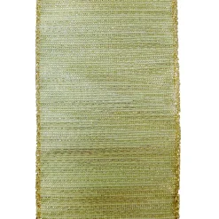 WIRED RIBBON 2.5″X10 YDS GOLD SHIMMER