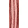 WIRED RIBBON 2.5″X10 YDS RED SHEER W/ RED GLITTER