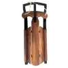 WOODEN SLEIGH 16″ BROWN/NAT
