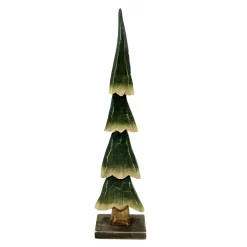 WOODEN TREE GREEN 15.5″