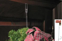 WREATH HANGER 14″- CLEAR PVC