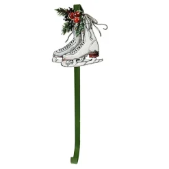 WREATH HANGER 15.5″ METAL W/ ICE SKATES