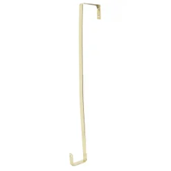 WREATH HANGER 14″ SHINY GOLD