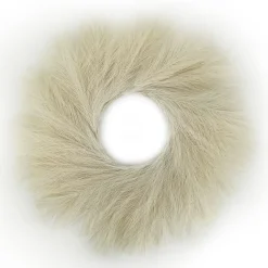 WREATH PAMPAS GRASS 24″ IVORY/ NATURAL